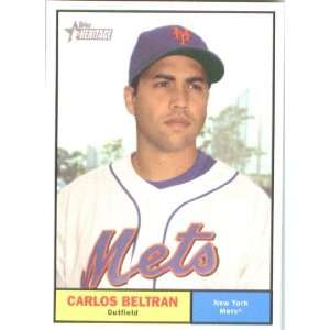  2010 Topps Heritage #266 Carlos Beltran   New York Mets 