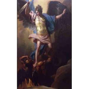  Hand Made Oil Reproduction   Benjamin West   24 x 40 
