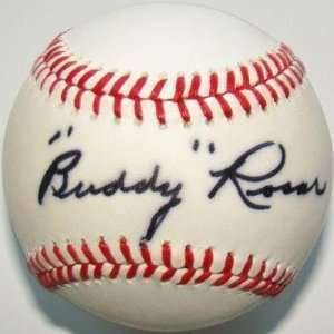 Buddy Rosar Autographed Baseball   AL NM MT IMPOSSIBLE TO FIND 