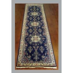  Fine Pakistan Kashan Runner 3x10 Perfect Condition