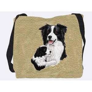  Border Collie Tote Bag (Puppy) Beauty