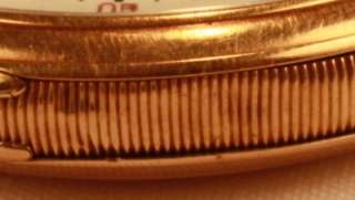 Waltham Riverside 19 Jewel 14K Gold Lever Set Running Pocket Watch 