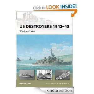 US Destroyers 1942 45 Wartime classes (New Vanguard) [Kindle Edition 