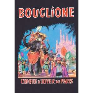  Bouglione   Cirque dHiver de Paris 20x30 Poster Paper 