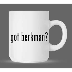  got berkman?   Funny Humor Ceramic 11oz Coffee Mug Cup 
