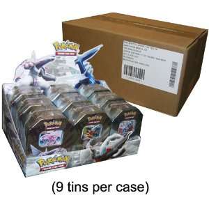 # Pokemon 2008 Diamond & Pearl Spring Tins CASE of 9 Tins 