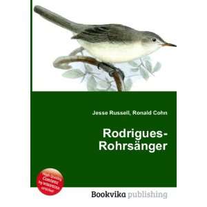  Rodrigues RohrsÃ¤nger Ronald Cohn Jesse Russell Books