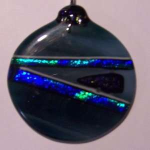  Dichroic Fused Glass Christmas Ornament #1 Everything 