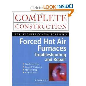   Furnaces  Troubleshooting and Repair [Paperback] Roger Vizi Books