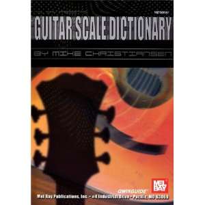    Mel Bay Guitar Scale Dictionary QWIKGUIDE Musical Instruments