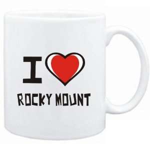  Mug White I love Rocky Mount  Usa Cities Sports 