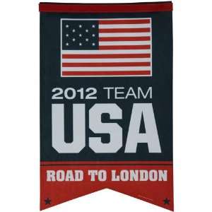  USA Olympics London 2012 17 x 26 Banner Flag Sports 