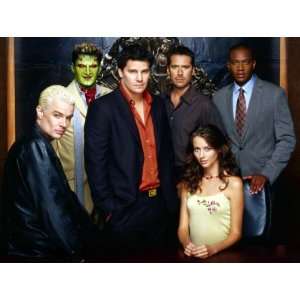    Angel Cast Poster Portrait Boreanaz Marsters