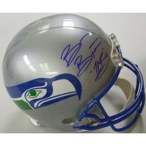  Brian Bosworth Autographed Helmet   Replica Sports 