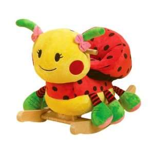    Lulu Ladybug Baby Plush Rocker with Sound by RockABye Toys & Games