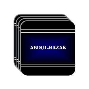  Personal Name Gift   ABDUL RAZAK Set of 4 Mini Mousepad 