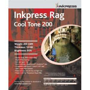  Inkpress Inkjet Double Sided Photo Rag Cool Tone 200 Paper 