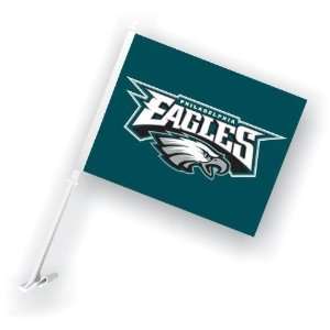     Philadelphia Eagles Car Flag W/Wall Brackett