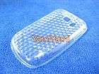 Plastic Soft Rhomb Skin Protector Case For Samsung Corby 2 S3850 Hot 