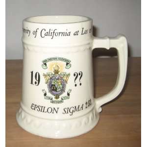  Vintage UCLA Epsilon Sigma 252 Stein Mug 