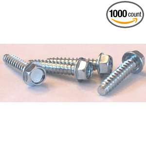 com 14 X 1 1/4 Self Tapping Screws Unslotted / Hex Washer Head / Type 