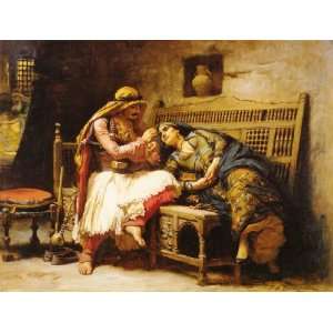   Frederick Arthur Bridgman   24 x 18 inches   Queen 