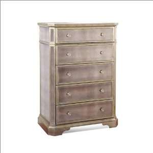   Size Bassett Mirror Company Borghese Five Drawer Chest