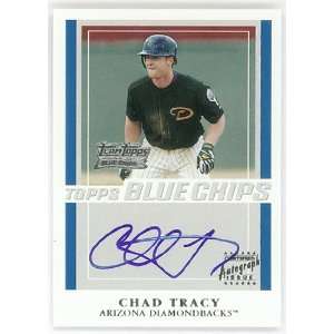  Chad Tracy 2003 Topps Team Topps Blue Chips Autograph 