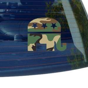  Republican Elephant CAMO Camouflage   Car, Truck, Notebook, Bumper 