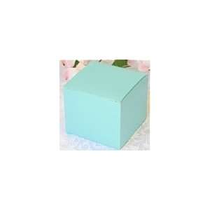  Aqua Blue Deluxe Gift Boxes (3.5in. L x 3.5in. W x 3in. H 