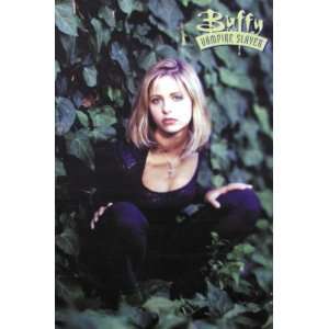  Buffy The Vampire Slayer   TV Show Poster Buffy kneeling 