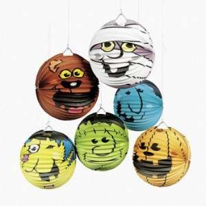 12 Boo Bunch Halloween Lanterns   Party Decorations & Party Lanterns