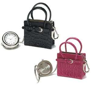  Mini Handbag Watch   Magenta 
