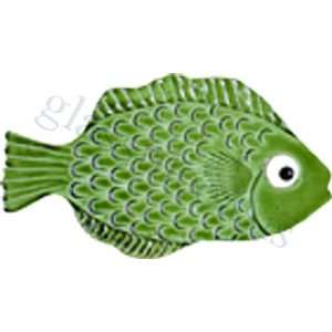  Mini Green Tropical Fish Pool Accents Green Pool Glossy 