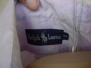 Ralph Lauren Polo Short Sleeve Shirt Button Front   Grape color   size 