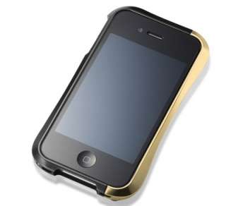 DRACO IV iPhone 4/4S Aluminum Case   ZEN Black and Gold (Deff Cleave 