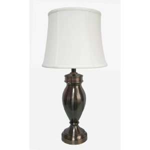  Fangio 29 inch Metal Table Lamp in a Black Nickel Finish 
