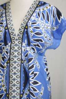 NWT New BANANA REPUBLIC Silk Mosaic Print TUNIC DRESS Shirt Top Blouse 