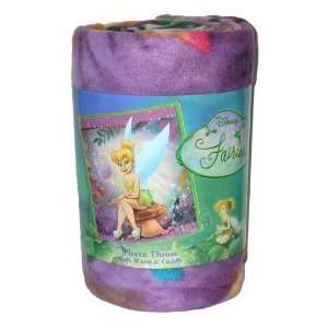 Disney Fairies Sassy Tinker Bell Blanket Fleece Throw  