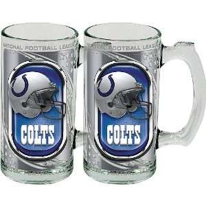 Hunter Indianapolis Colts High Definition Sports Mug   Set of 2 