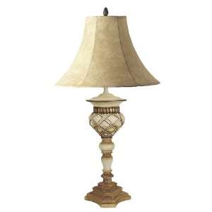  Antique Ivory Ornate Table Lamp Case Pack 2 Everything 
