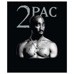  TUPAC LOGO MINK BLANKET