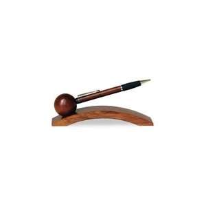  Helios Rosewood Pen and Wood Arch Holder Arts, Crafts 