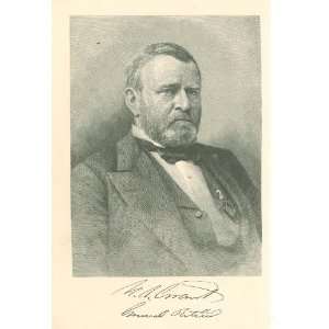  1885 Print General Ulysses S Grant 