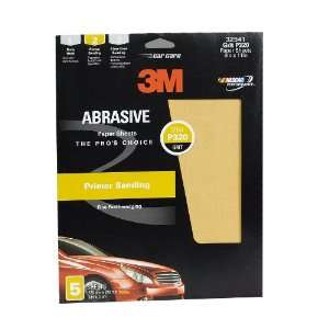 3M 32541 9 x 11 P320A Grit Production Resinite Gold Sheet, (Pack of 