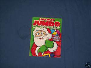HOLIDAY JUMBO COLORING & ACTIVITY BOOK GAMES PUZZLES CO  