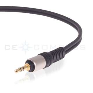   10FT 1/8 3.5mm Stereo Audio Extension Patch Cable Plug Mini Jack M/M
