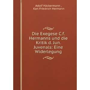  Die Exegese C.f. Hermanns und die Kritik d. Jun. Juvenals 