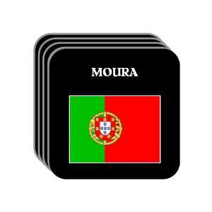  Portugal   MOURA Set of 4 Mini Mousepad Coasters 