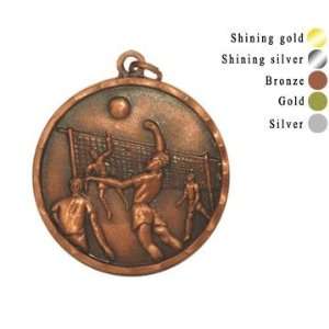  2 inch Shining Silver Billiard Star Championship Medal 
